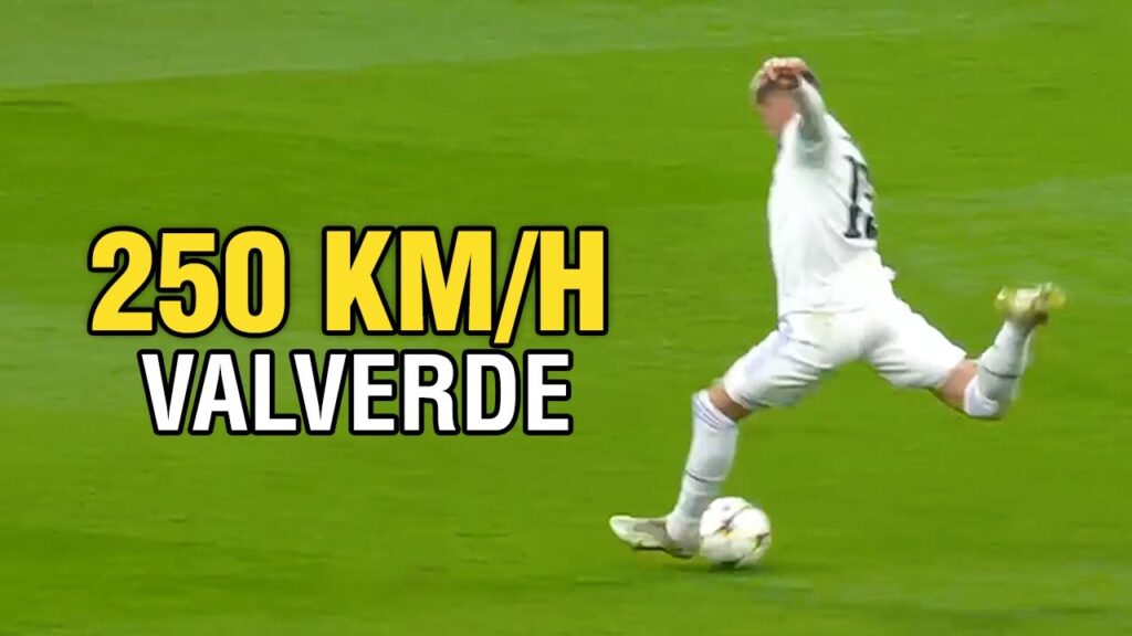 Fede Valverde - the most powerful shot in football?