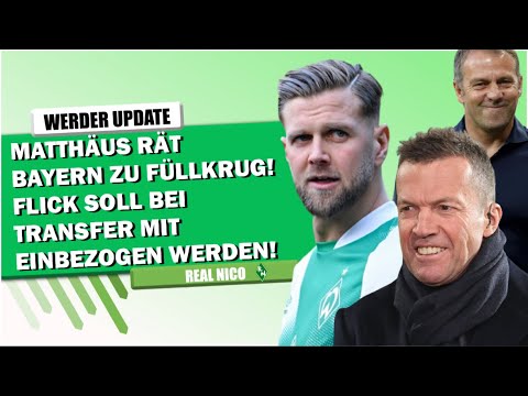 MATTHÄUS rät BAYERN zu NICLAS FÜLLKRUG / Flick Soll bei Füllkrug Transfer mit einbezogen werden! MATTHÄUS rät BAYERN zu NICLAS FÜLLKRUG / Flick Soll bei Füllkrug Transfer mit einbezogen werden!