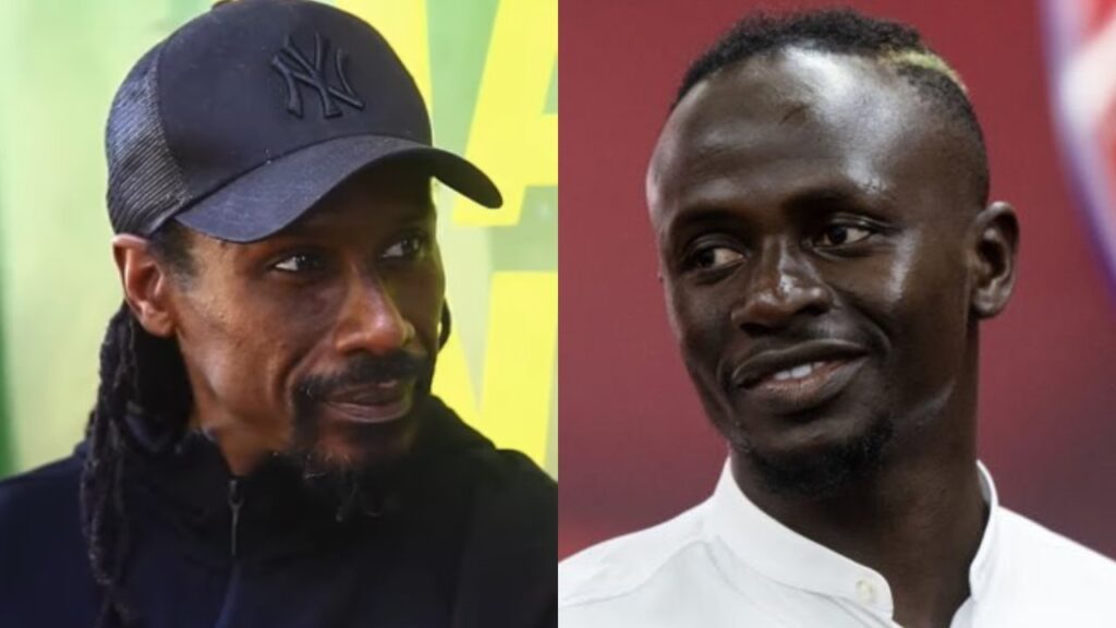 Aliou Cissé : "La bonne nouvelle avec Sadio Mané, c'est que..."
