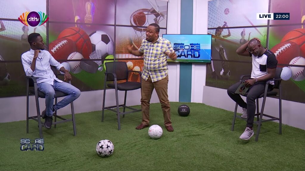 Coach Nimely imitates Takumi Minamino's goal on #ScoreCard