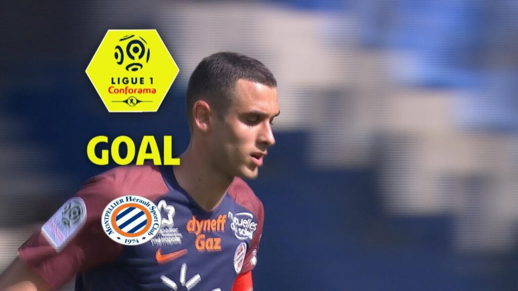 Goal Ellyes SKHIRI (88') / Montpellier Hérault SC - Girondins de Bordeaux(1-3)(MHSC-GdB) / 2017-18