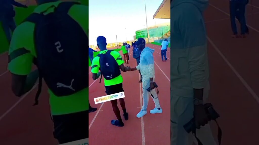 Admirez Formose Mendy un lion très humble et affable