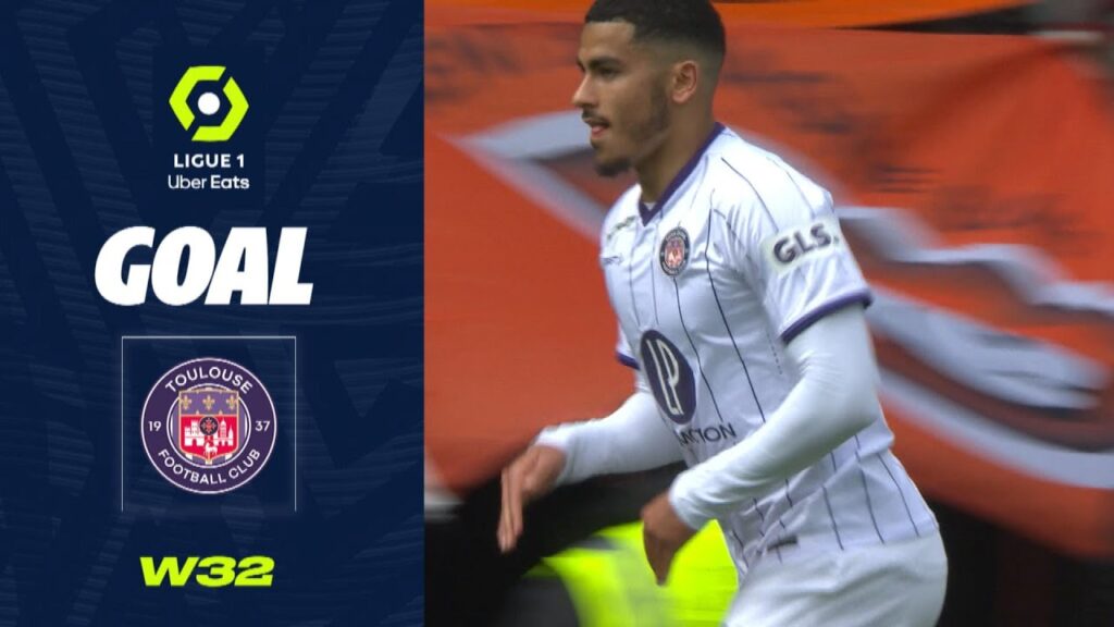Goal Zakaria ABOUKHLAL (68' - TFC) FC LORIENT - TOULOUSE FC (0-1) 22/23