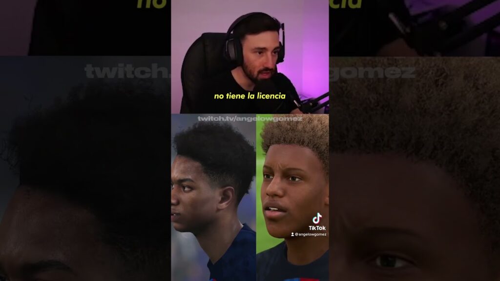 🔵🔴 Diferencias Alejandro Balde en eFootball y FIFA 23 #shorts