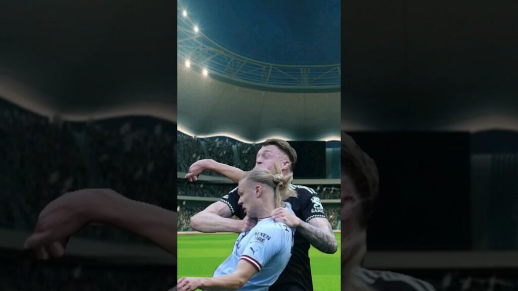 erling haaland vs harry souttar #shorts #short #haaland