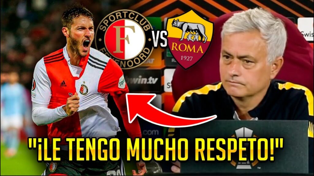¡IMPRESIONANTE! ASÍ HABLA José Mourinho DE SANTIAGO GIMÉNEZ ANTES DE ENFRENTARLO EN LA EUROPA LEAGUE