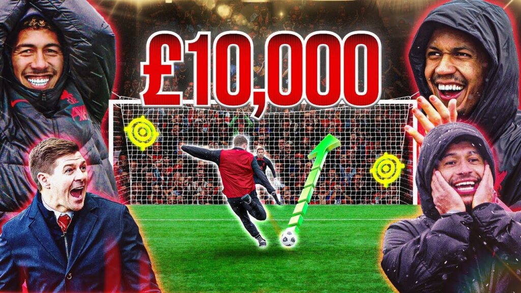 ULTIMATE £10k FAN PENALTY CHALLENGE | With Gerrard, Firmino, Ox & Fabinho