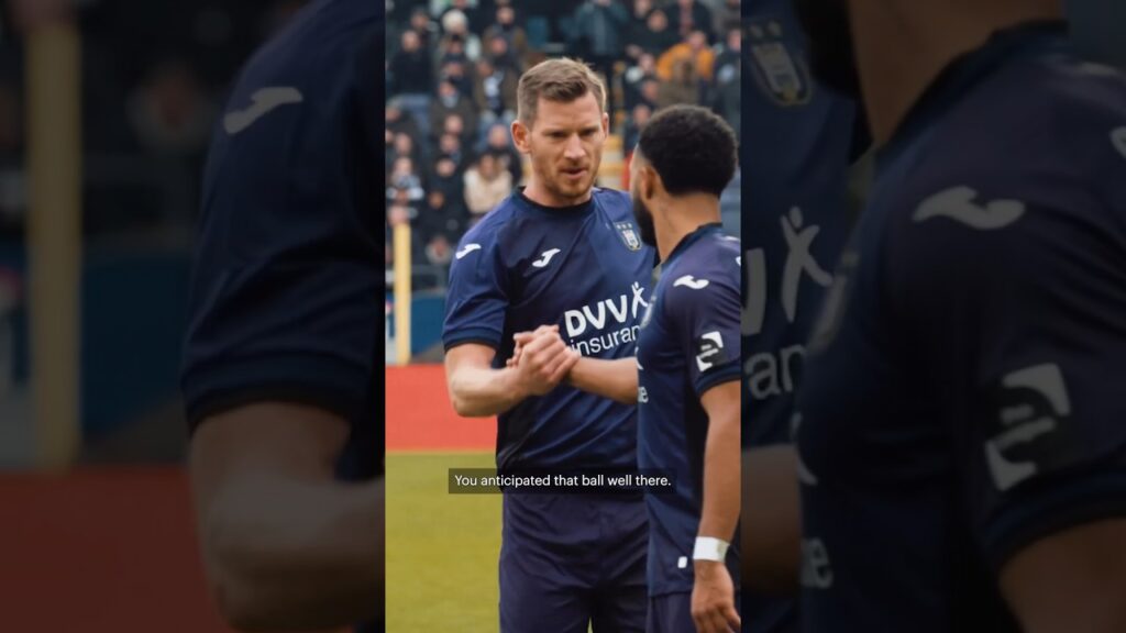 They “mic’d up” Jan Vertonghen and this is how it went 🤯 #shorts