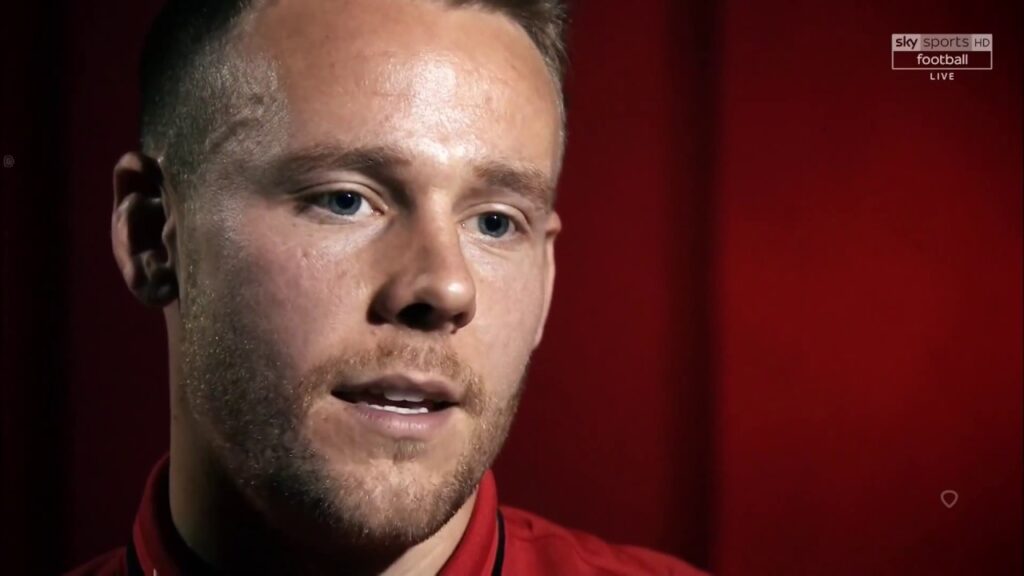 Wales v Republic of Ireland - pre-match interview - Chris Gunter (8/10/17)