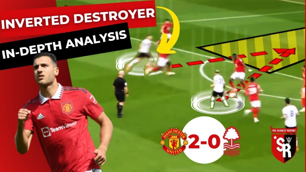 ETH's NEW Diogo Dalot is an OP CHEAT CODE | Manchester United VS Nottingham Forest Tactical analysis