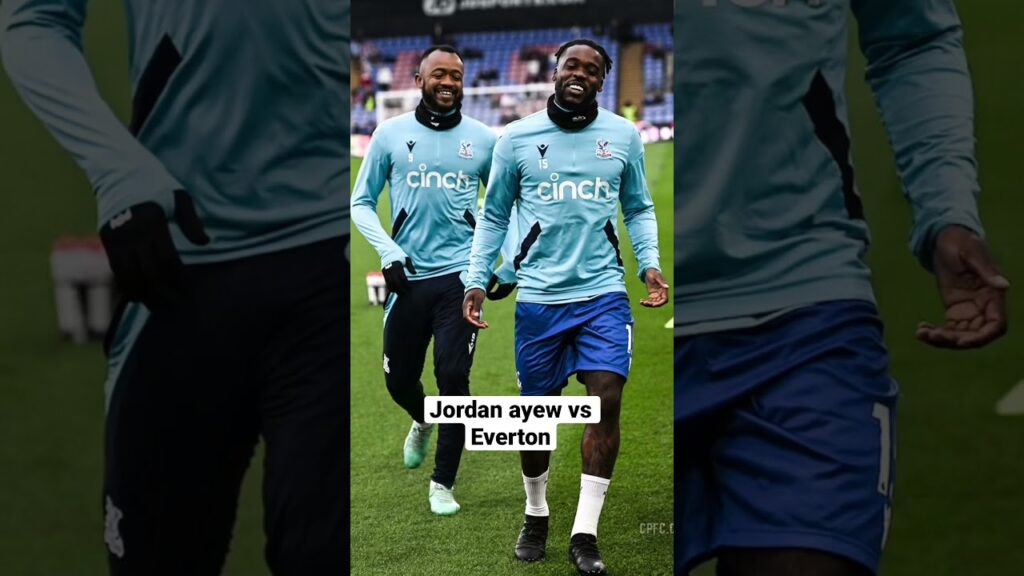 Jordan ayew plays different Vs Everton for Crystal palace #shorts