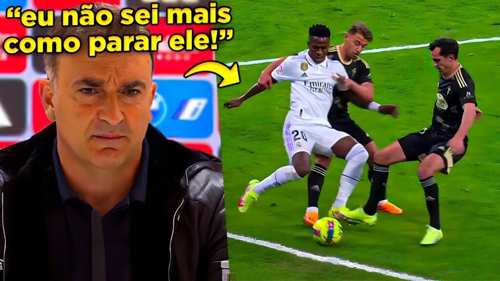 TREINADOR ADVERSÁRIO DESABAFOU SOBRE VINICIUS JR!! VINI JR. METE ELÁSTICO E DESTRÓI NO ESPANHOL!!