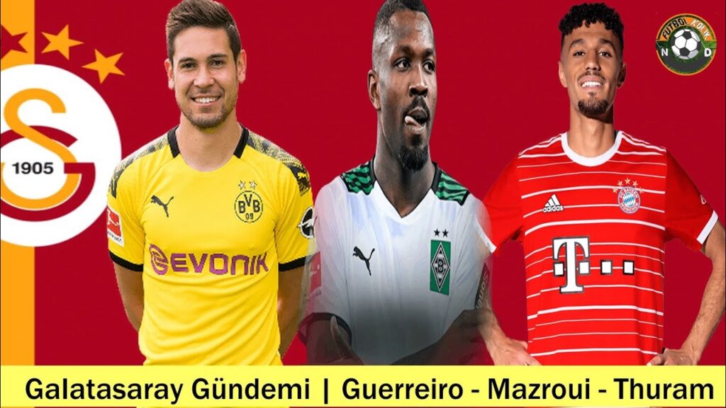GALATASARAY TRANSFER🔥Guerreiro, Mazraoui, Marcus Thuram #galatasaray GALATASARAY TRANSFER🔥Guerreiro, Mazraoui, Marcus Thuram #galatasaray
