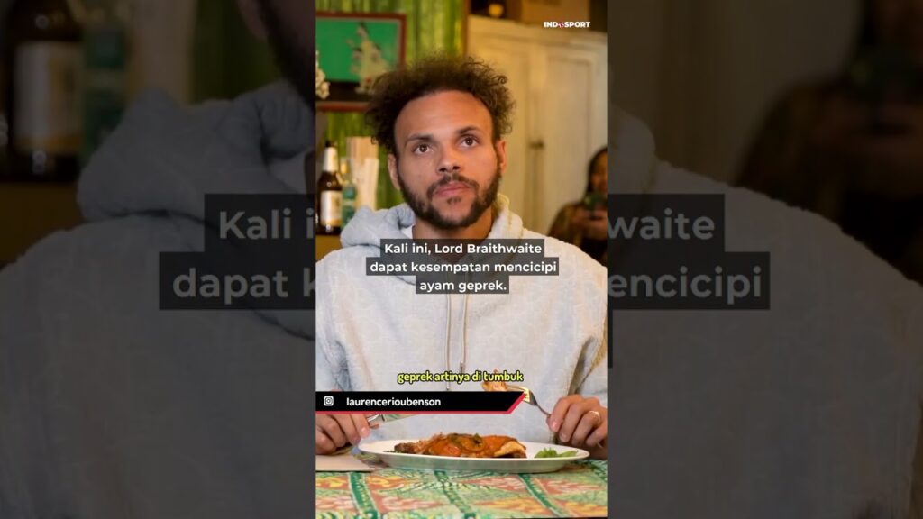 Siapa di sini yang suka makan ayam geprek kayak Martin Braithwaite? #shorts