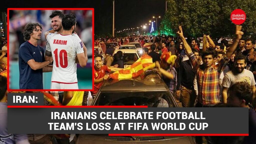 FIFA World Cup 2022: Iranians celebrate football team's loss at world cup against US