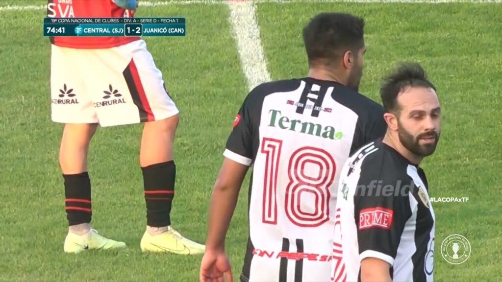Serie D - Primera Fase - Central (SJ) 1:2 Juanico (CAN) -  Facundo Camejo (CEN)