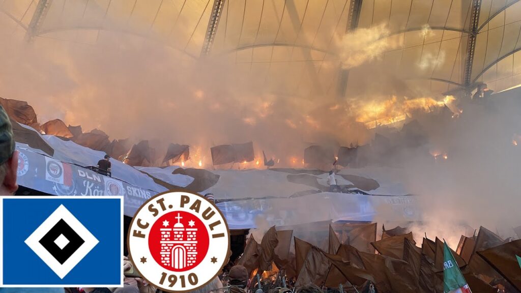 Ecke, TOOOR! JACKSON IRVINE zum Anschluss / 4:3 / Hamburger SV - FC St. Pauli  / 21.04.2023