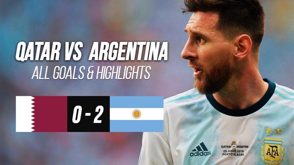 Qatar vs Argentina HIGHLIGHTS - Copa America Football 2019