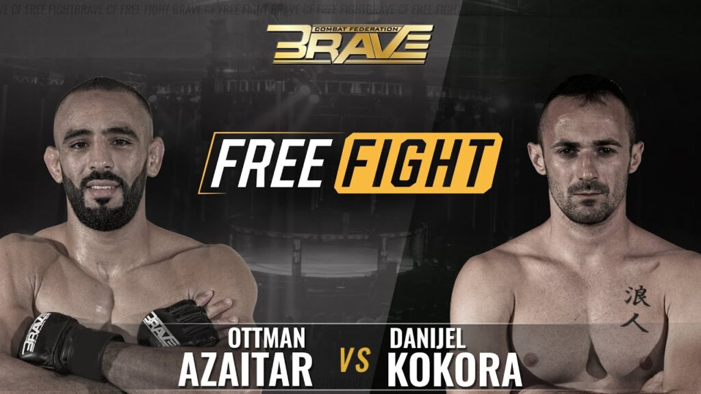 FREE MMA Fight | Ottman Azaitar vs Danijel Kokora | BRAVE CF 14