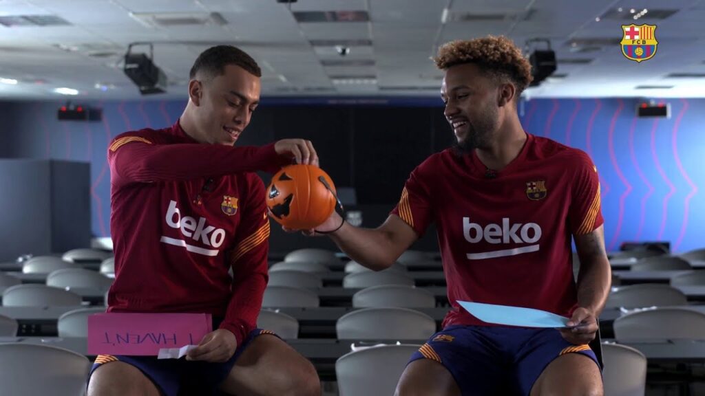 🎃 Never Have I Ever... with Sergiño Dest and Konrad de la Fuente