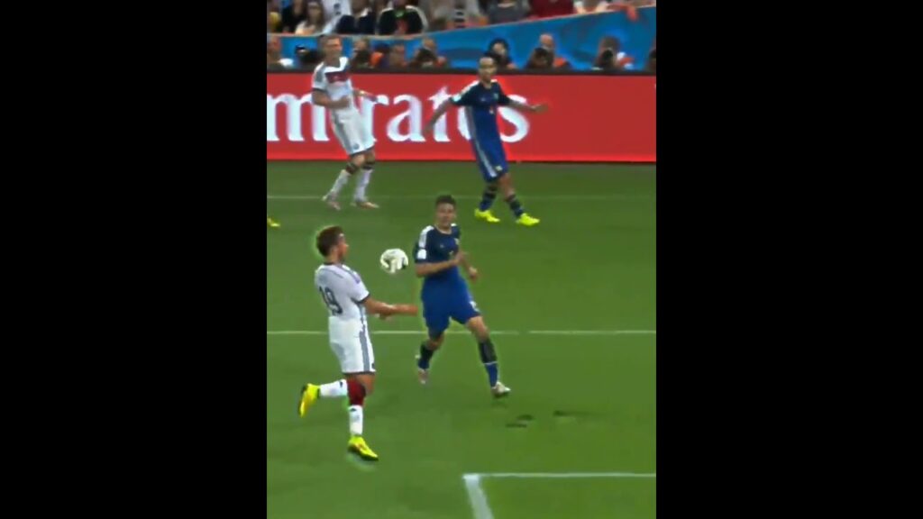 Best Substitution in football #viral  #Götze