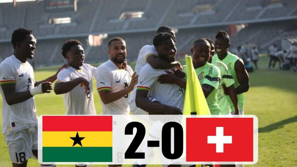 GHANA 2-0 SWITZERLAND, HIGHLIGHTS & ACTIONS Mohammed Salisu Goal