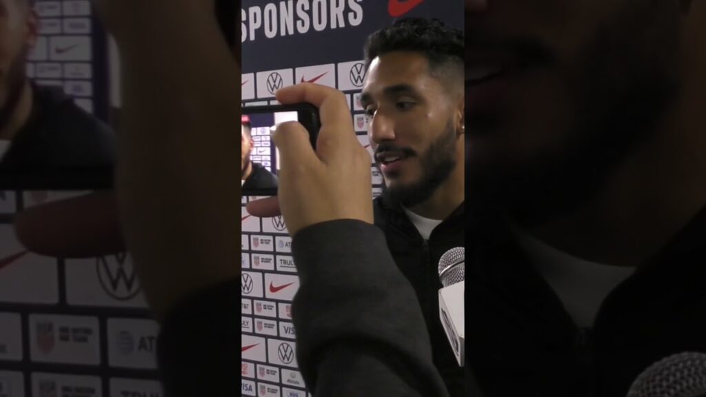 Jesús Ferreira on scoring in front of Mexico fans and his chemistry with Jordan Morris #usmnt #dtid