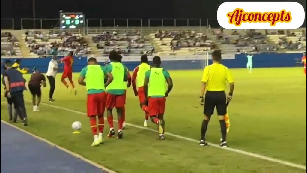Fatawu Issahaku scores first Black Stars  goal.|Unseen Clip|