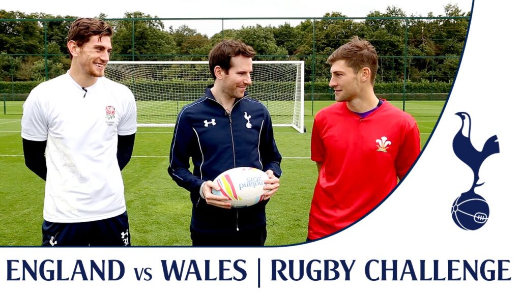 Ben Davies & Luke McGee - Footballers v Rugby | Spurs Rugby Challenge