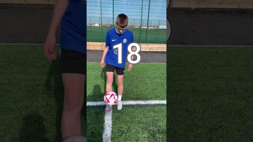 kid mason mount kick up challenge⚽️🟥