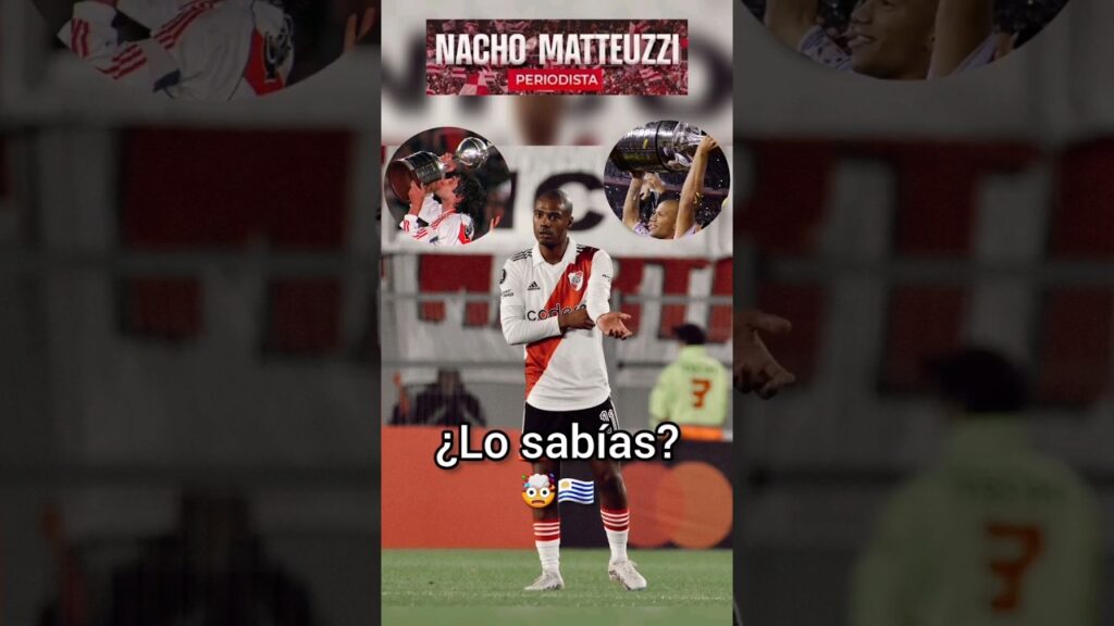 El dato de Nicolás De La Cruz que ilusiona a River en la Copa Libertadores 2023🏆🇺🇾