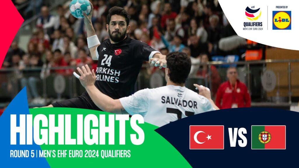 Türkiye vs Portugal | Round 5 | Men's EHF EURO 2024 Qualifiers