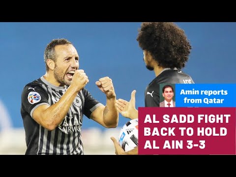 Santi Cazorla, Akram Afif turned out heroes as Al Sadd fight back to hold UAE side Al Ain 3-3