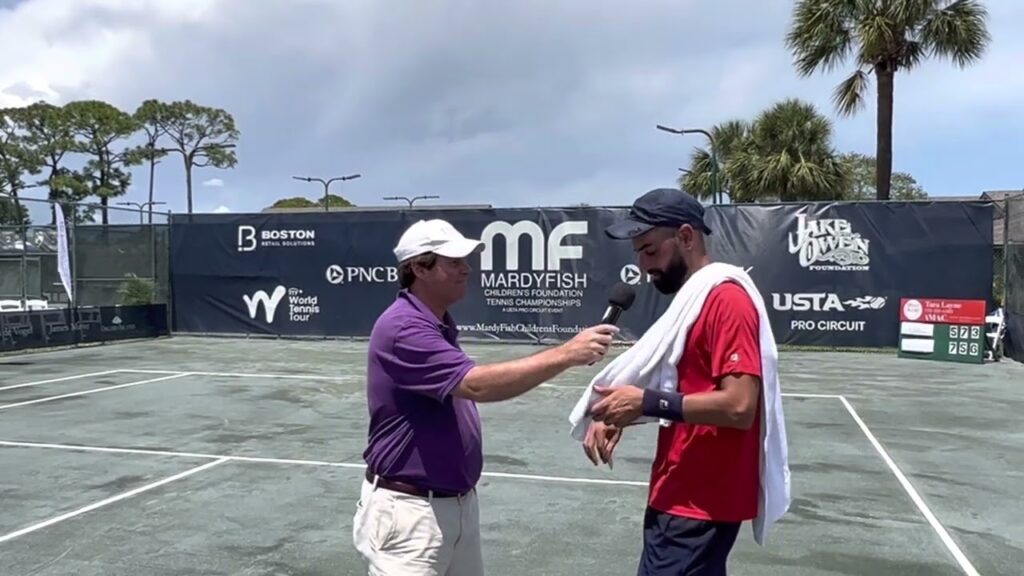 Ricardo Rodriguez Speaks After 3 Hour, 23 Minute Win At Mardy Fish Futures