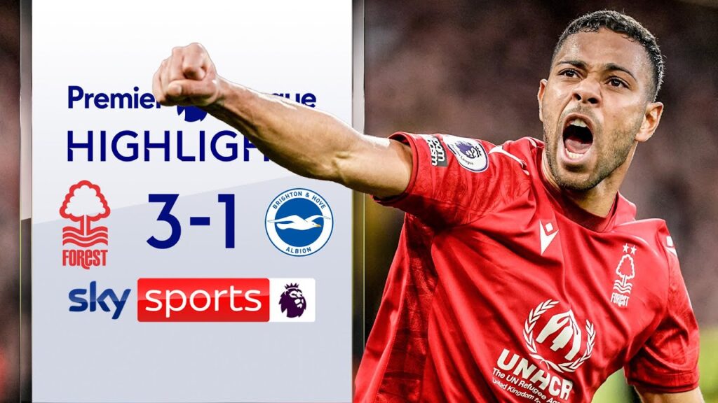 Forest move OUT of the relegation zone! 📈🌳 | Nottingham Forest 3-1 Brighton | EPL Highlights