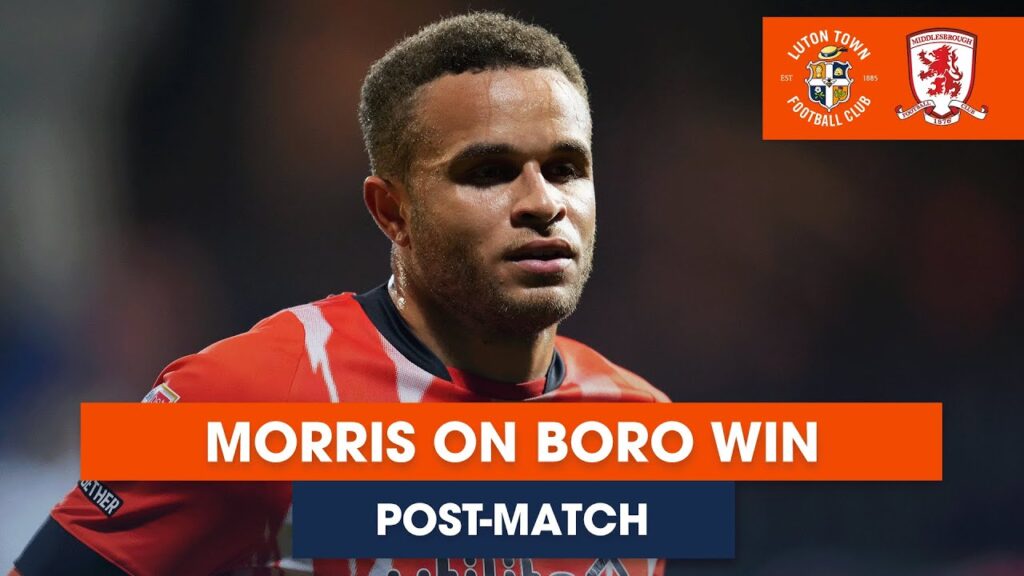 POST-MATCH | Carlton Morris reacts to the win against Middlesbrough!