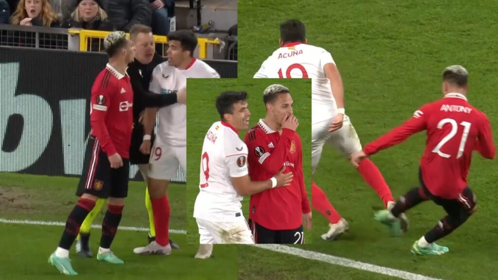 The Clash Between Antony and Acuña Ends Up Well 😂