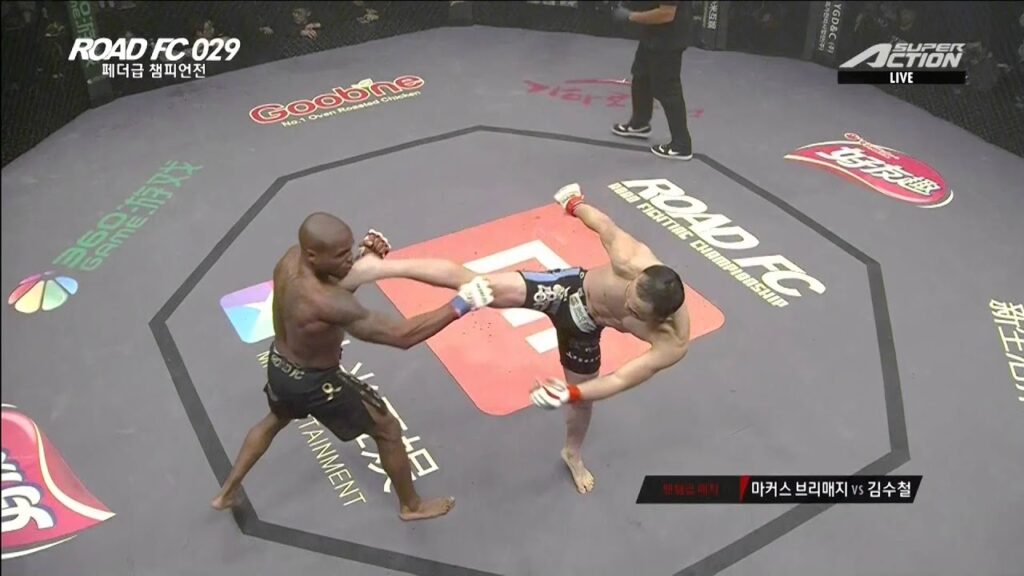 XIAOMI ROAD FC 029 KIM SOO CHUL HIGH KICK