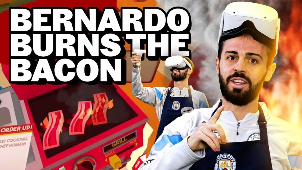 Bernardo Silva is a TERRIBLE Chef in VR!