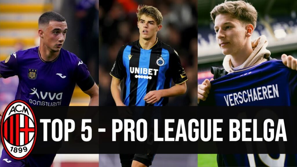 Noah Mbamba e gli altri, Non c'é solo DE KETELAERE TOP 5 UNDER 20 PRO LEAGUE - AC MILAN NEWS MERCATO