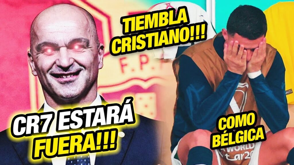 CRISTIANO RONALDO EN PELIGRO - ROBERTO MARTINEZ NUEVO DT DE PORTUGAL, CR7 NO REGRESA A LA SELECCIÓN