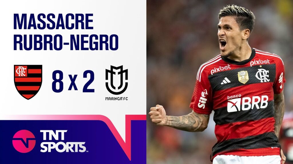 PEDRO TEM NOITE DE HAALAND, FAZ 4 GOLS E FLA ATROPELA NA COPA DO BRASIL | FLAMENGO 8X2 MARINGÁ