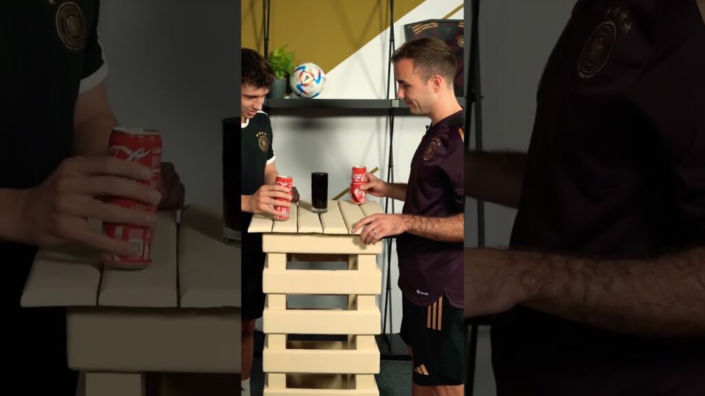 Challenge 🥛 mit Mario GÖTZE 🆚 Pazzo