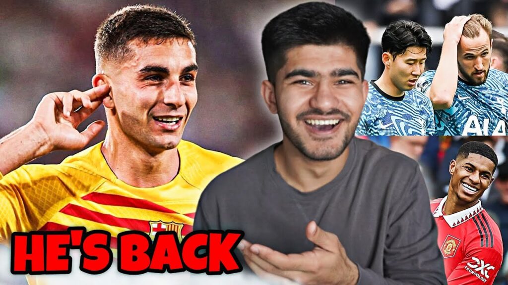 Barcelona Beat Atletico Madrid FERRAN TORRES X RAPHINHA | Manchester United & Spurs