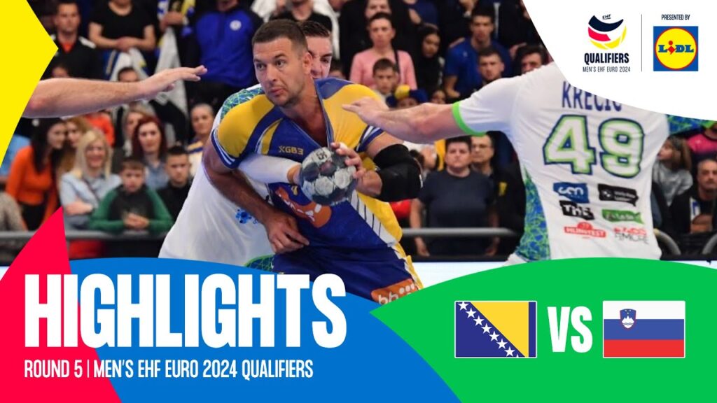 Bosnia and Herzegovina vs Slovenia | Round 5 | Men's EHF EURO 2024 Qualifiers