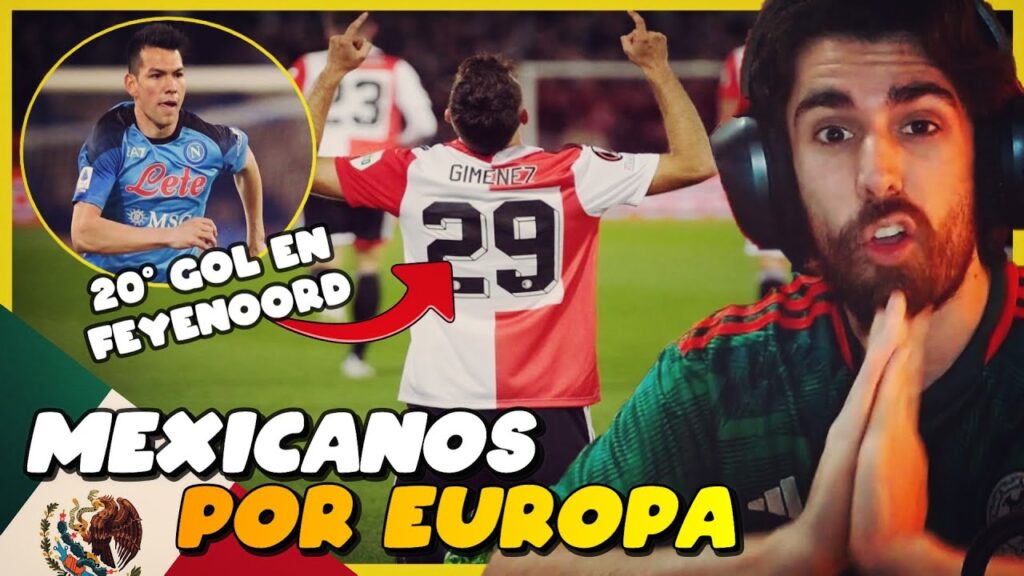 ¡SANTI SIGUE MARCANDO, PARTIDAZOS de MONTES, LOZANO y JOHAN! 🔥 MEXICANOS por EUROPA 2023 🌍