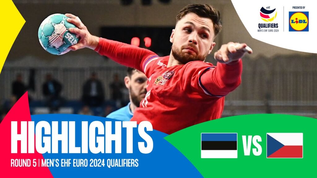 Estonia vs Czech Republic | Round 5 | Men's EHF EURO 2024 Qualifiers