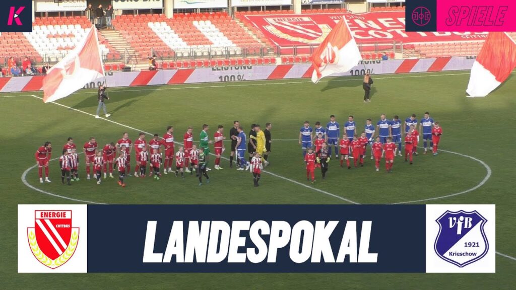 Starker Auftritt im Pokal | FC Energie Cottbus - VfB 1921 Krieschow