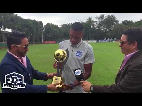 Ayrton Preciado volante de Emelec - 14 12 17