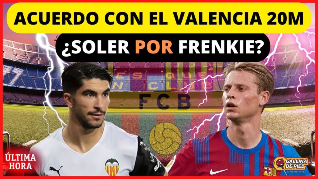 🚨 BARÇA NOTICIAS: CARLOS SOLER ACUERDO CERRADO 💥 ¿SALDRA FRENKIE?
